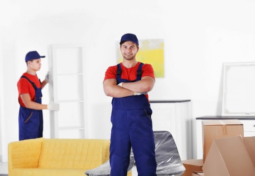 Van transport for a flat or office relocation in Finsbury