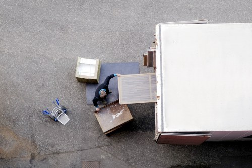 Typical flat and apartment move setting in Finsbury with stair access